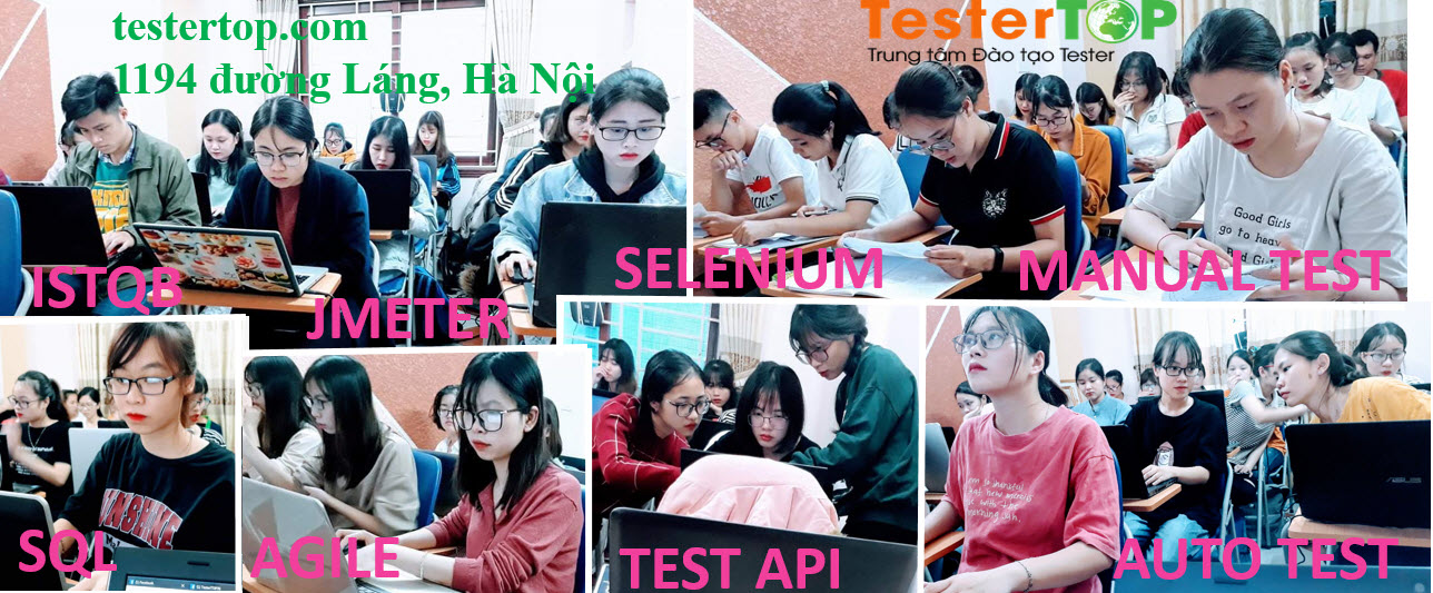 Lớp học tester top